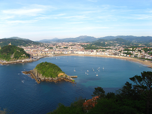 san sebastian san sebastian, playa de la concha, beach, spain, bay of biscayne, europe, tropical, vacation