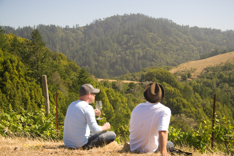 outstanding in the field, california, devil's gulch outstanding in the field, california, devil's gulch