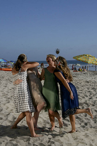 fun on beach