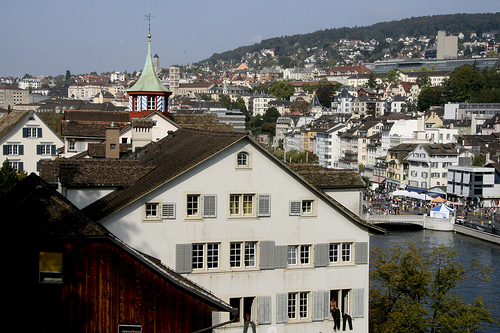 downtown zurich
