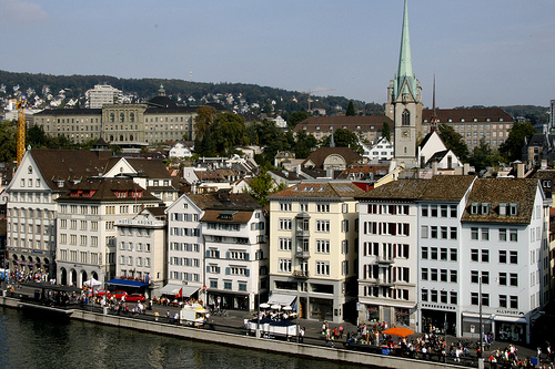 downtown zurich