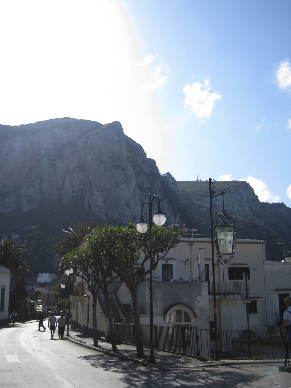 Traveling from Naples to Capri