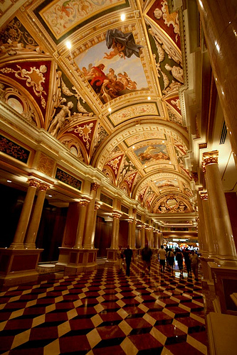 interior of Venetian