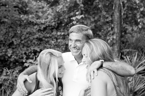 dad and me and kari