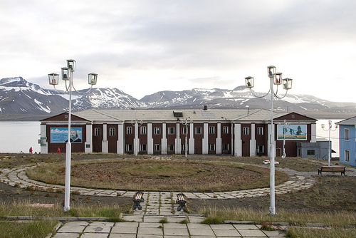 Barentsburg, Russian mining town in Svalbard