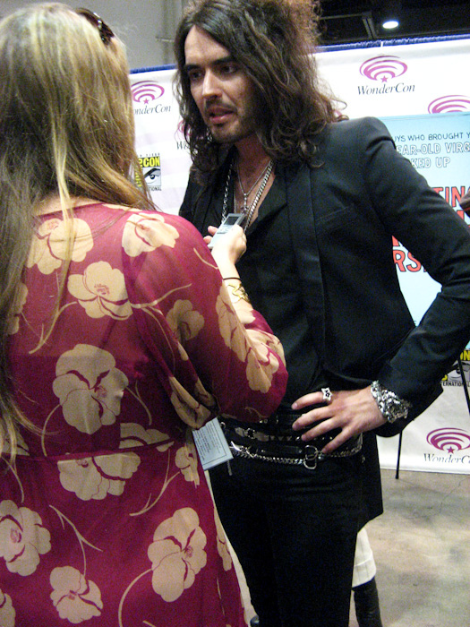 Russell Brand at WonderCon in San Francisco