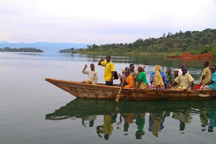 Lake kivu, Rwanda, Africa, boat, travel, photography