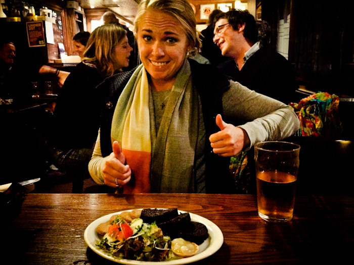 black pudding in Scotland