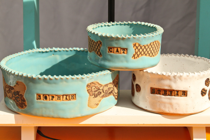 Custom pet bowls Custom pet bowls