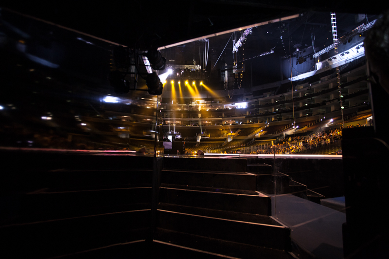 behind the scenes at the GRAMMY Awards 2013