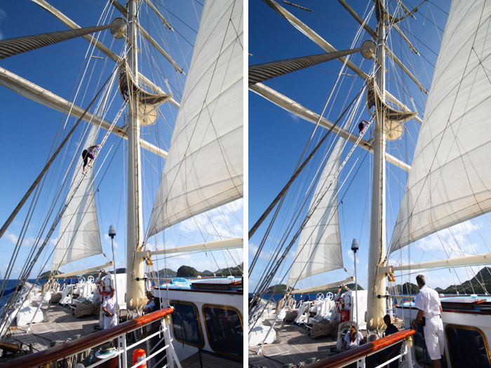 Crow's Nest of the Star Clipper