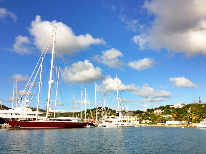 Antigua yachts