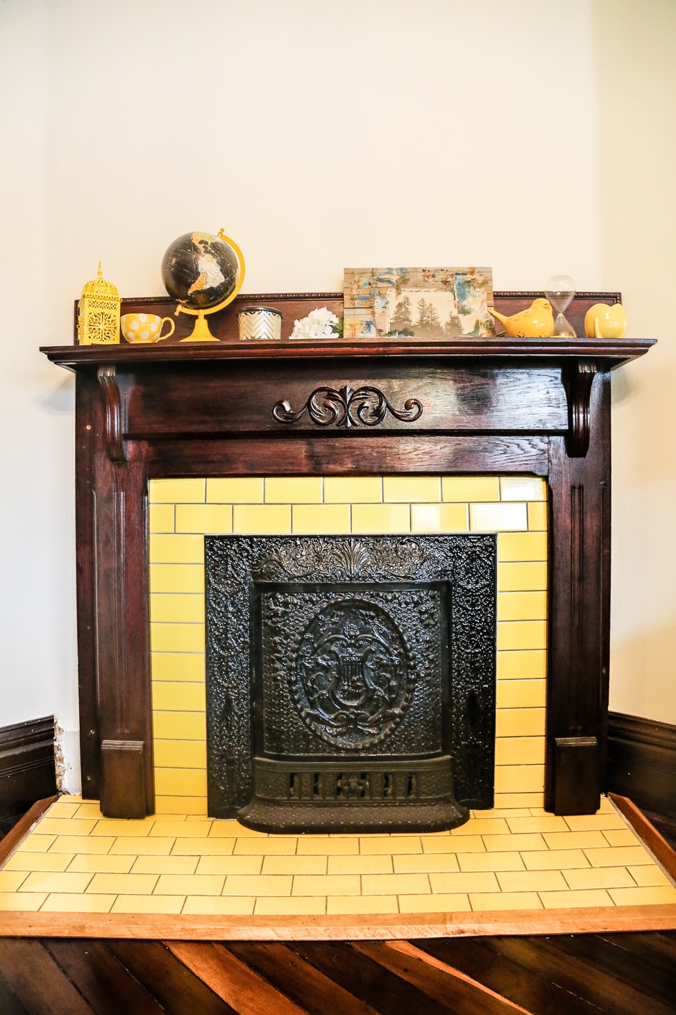 DIY Tiling Fireplaces in a Queen Anne Victorian