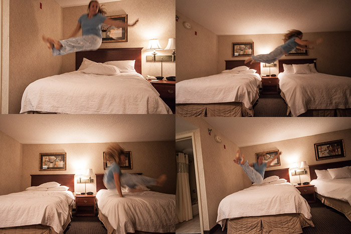 Jumping on Beds
