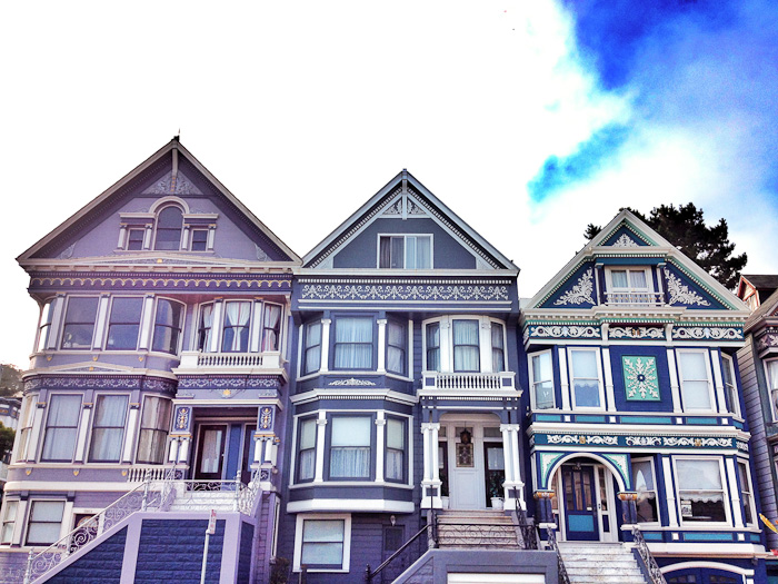 Victorians in San Francisco's Haight-Ashbury