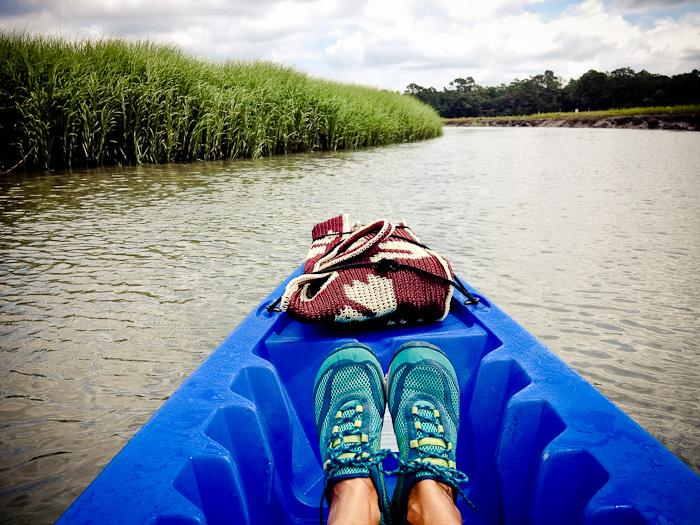 Kayaking at Kiawah Island
