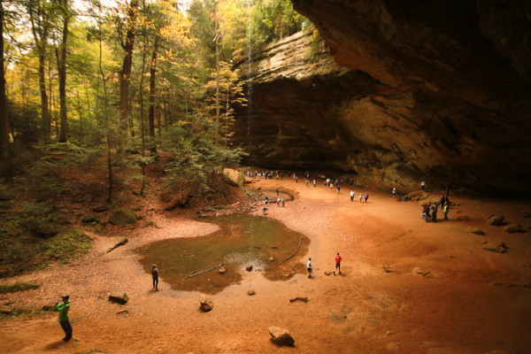 Visiting the Caves of Hocking Hills