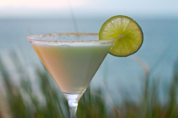 Key Lime Martini at Latitudes in Key West
