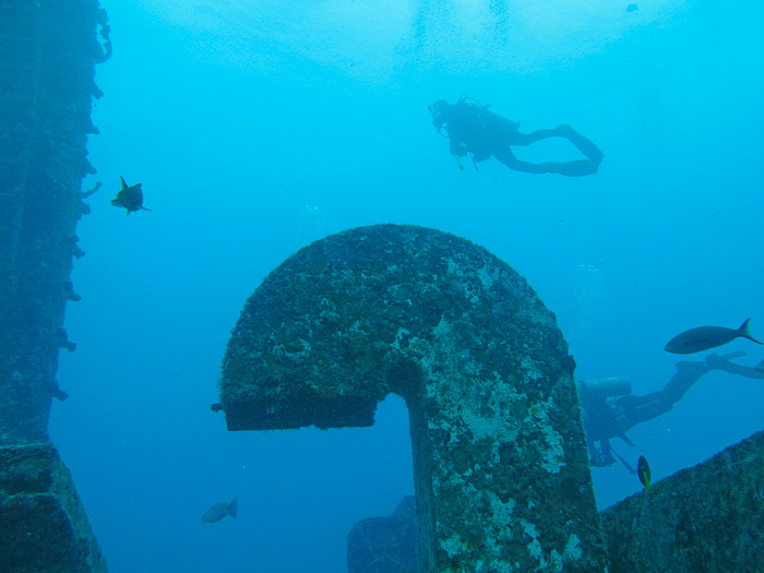 Vandenberg wreck dive, Key West, Florida