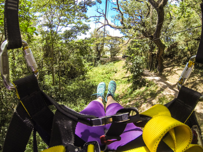 Ziplining in St. Kitts with Sky Safaris
