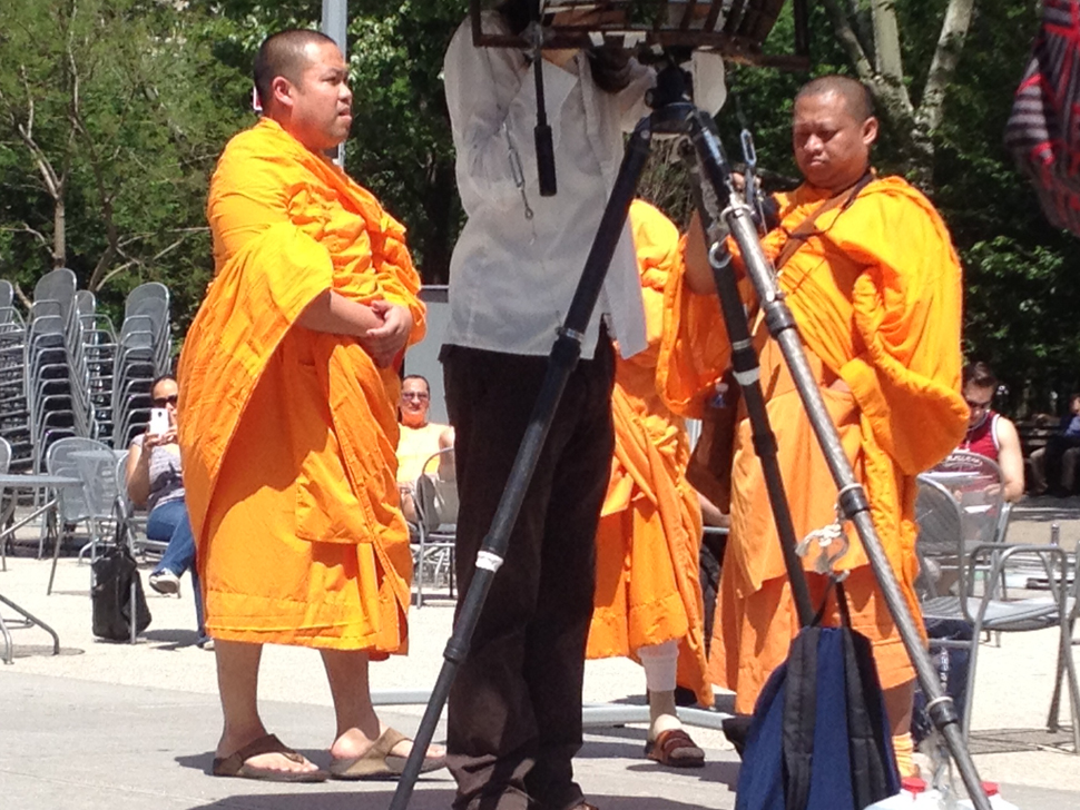 monks in New York City
