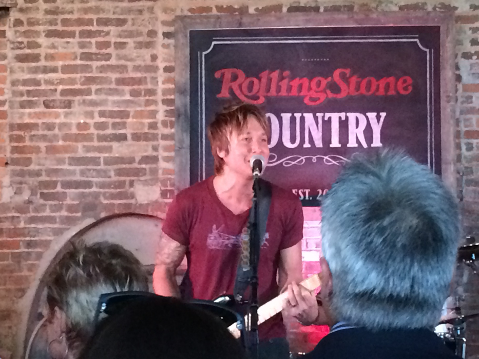 Keith Urban at the Rolling Stone Country launch party