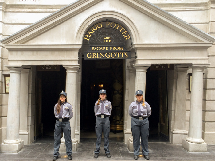 Escape from Gringotts at Harry Potter's Diagon Alley at Universal Studios in Florida
