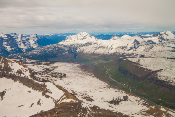 Montana's Glacier National Park by Helicopter