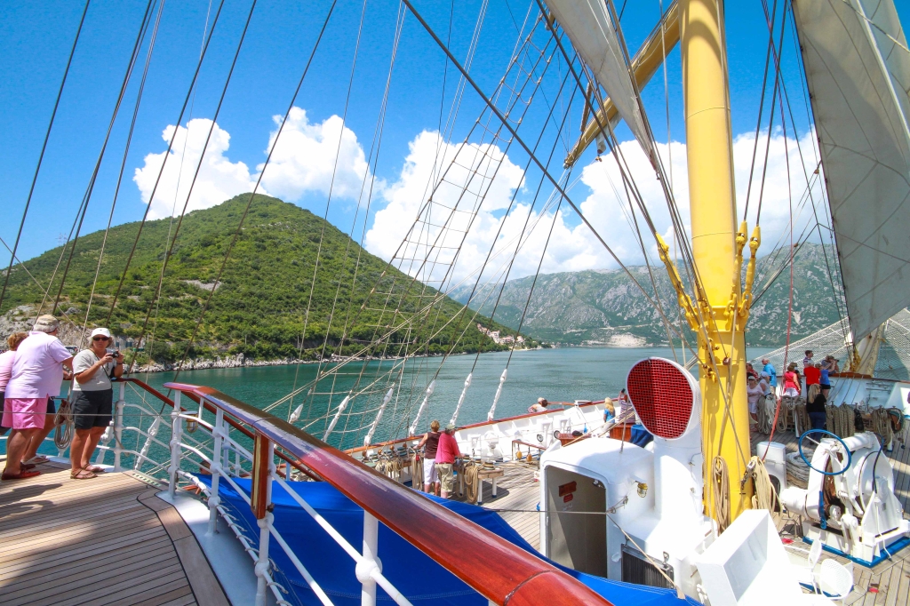 Sailing the Fjords of Montenegro