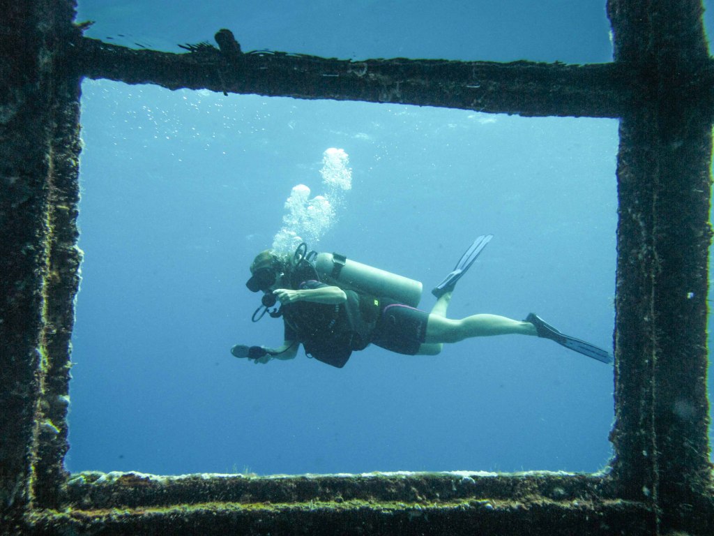 Kittiwake wreck dive in Grand Cayman