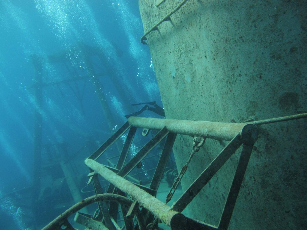 Kittiwake wreck dive in Grand Cayman