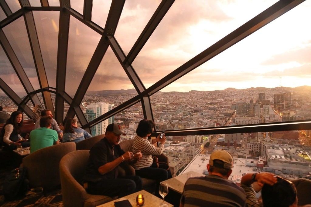 Sky Bar in San Francisco, California | A Perfect 48 Hours in the Bay Area