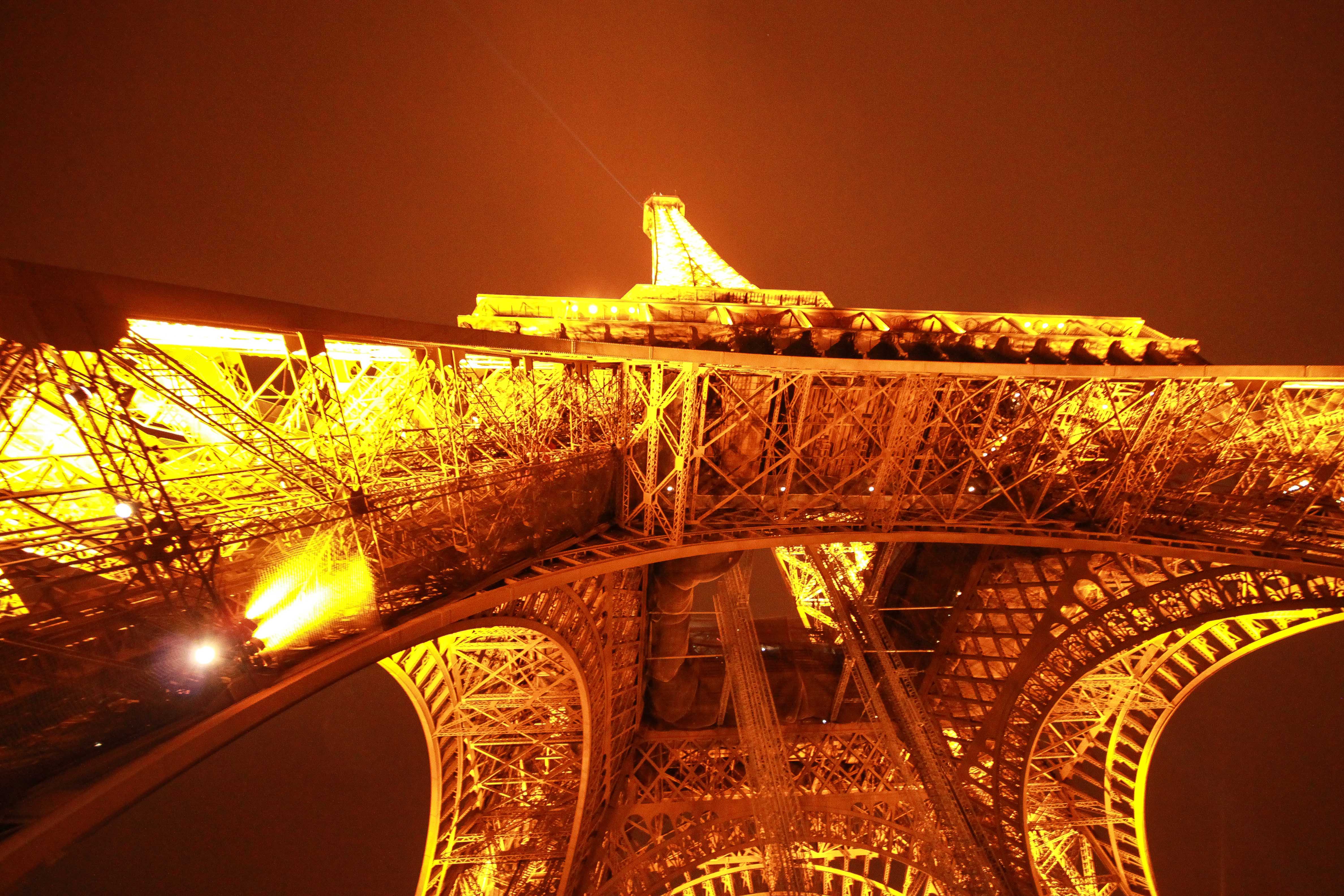 Paris travel: The Eiffel Tower at night