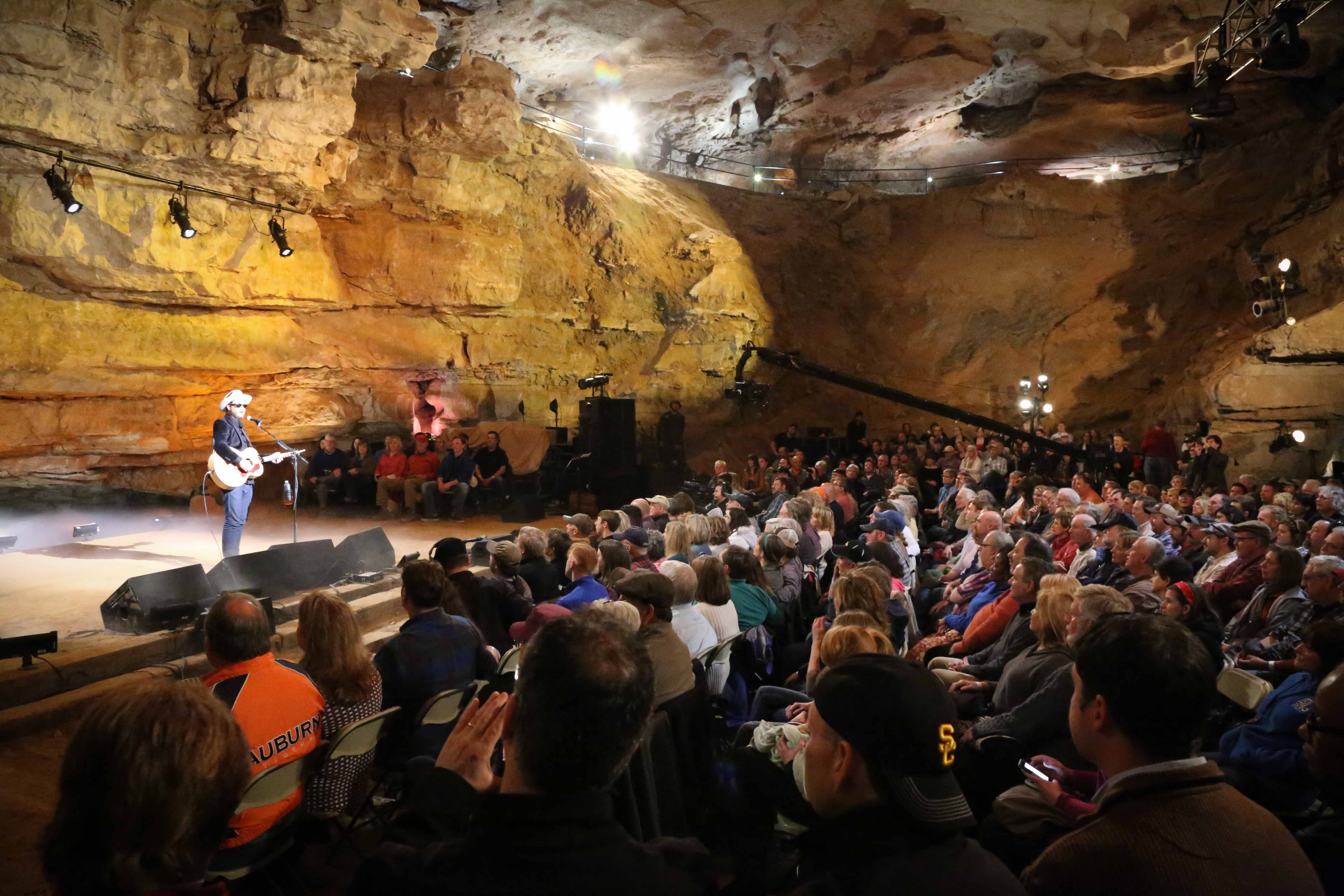 Bluegrass Underground, deep in the belly of a Tennessee cave, is one of the most surreal concerts you'll ever experience.