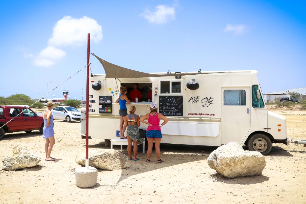 Kite City food truck on Bonaire