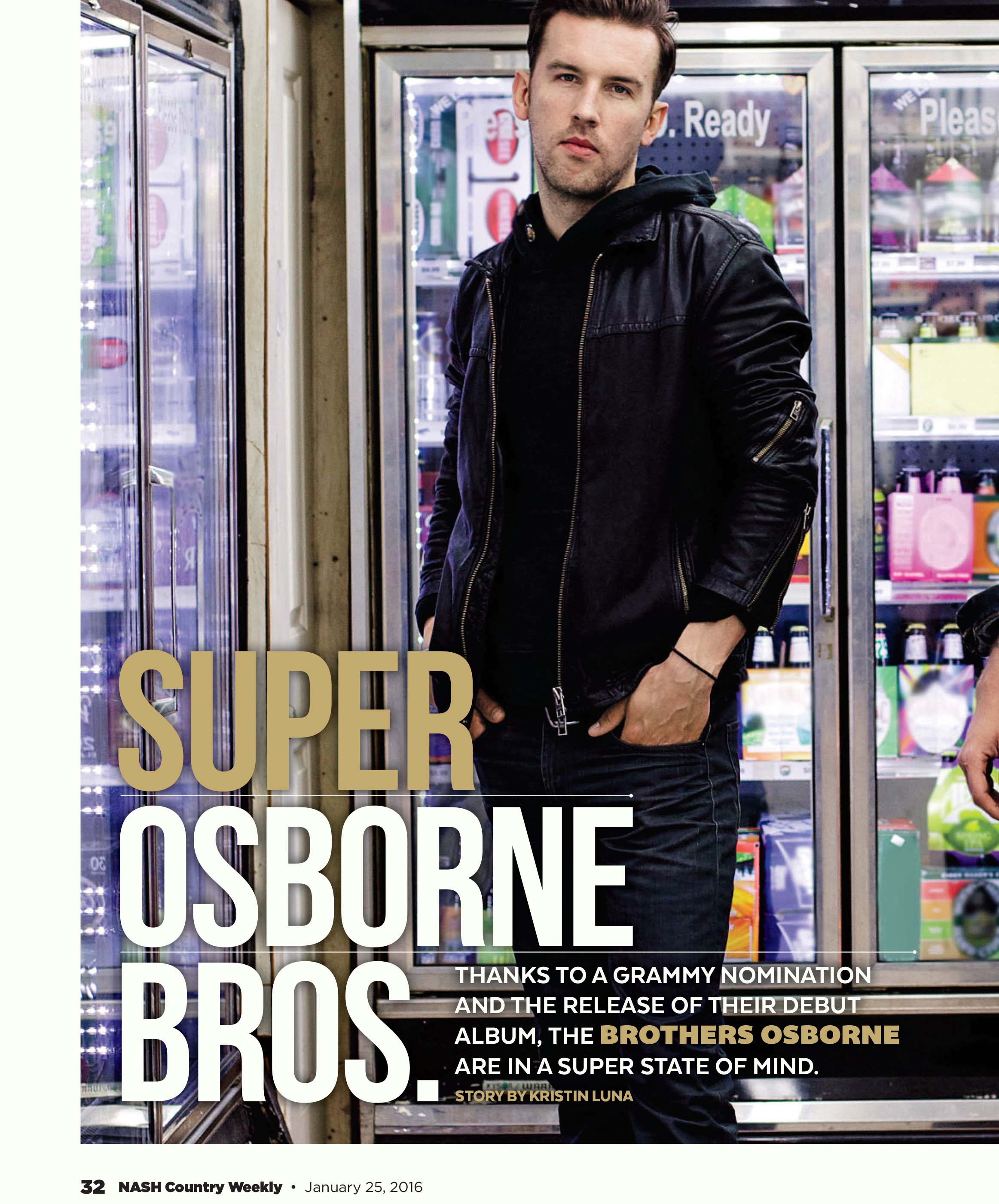Brothers Osborne in Country Weekly