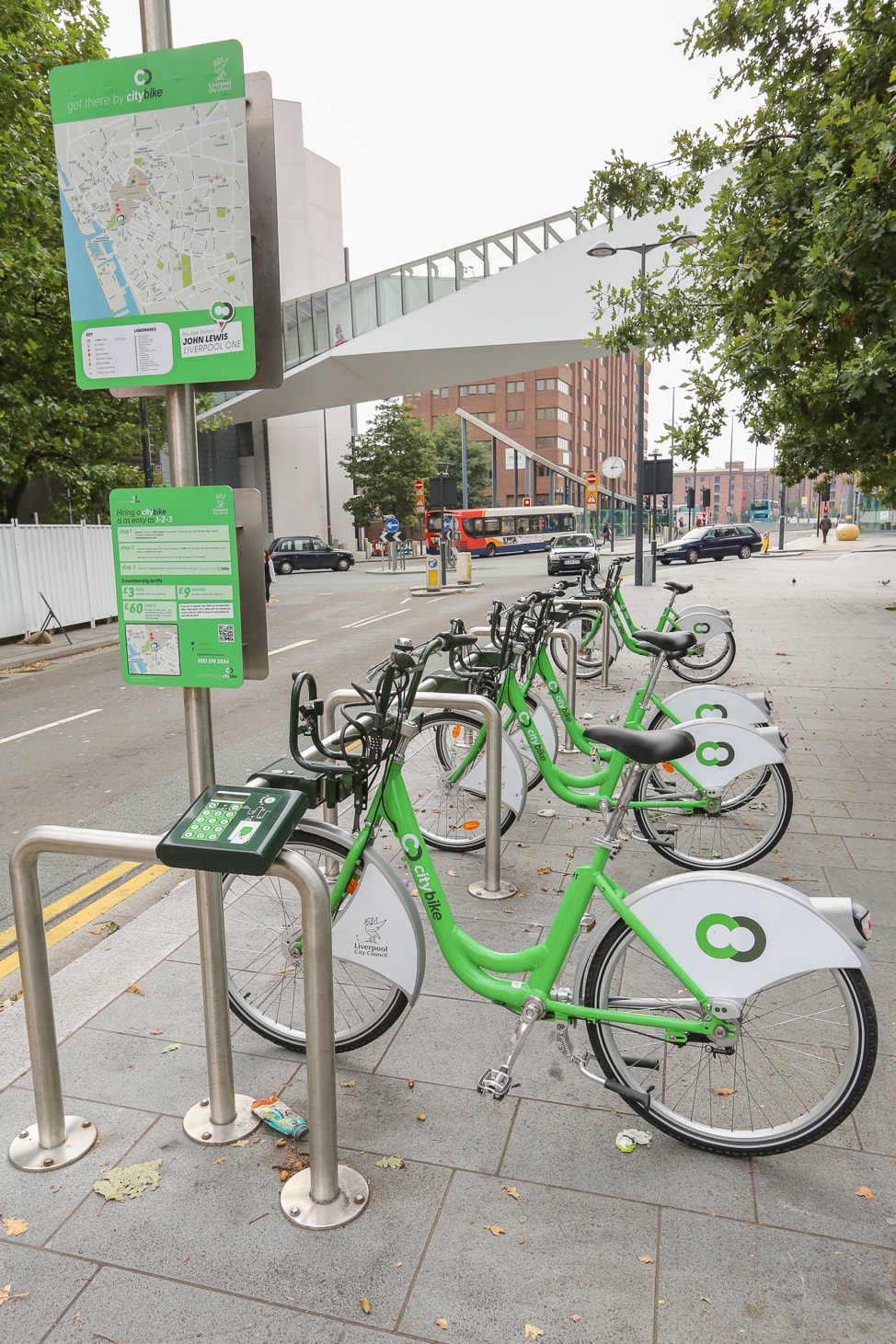 City Bike is one of the easiest—not to mention, cheapest—ways to get around Liverpool.