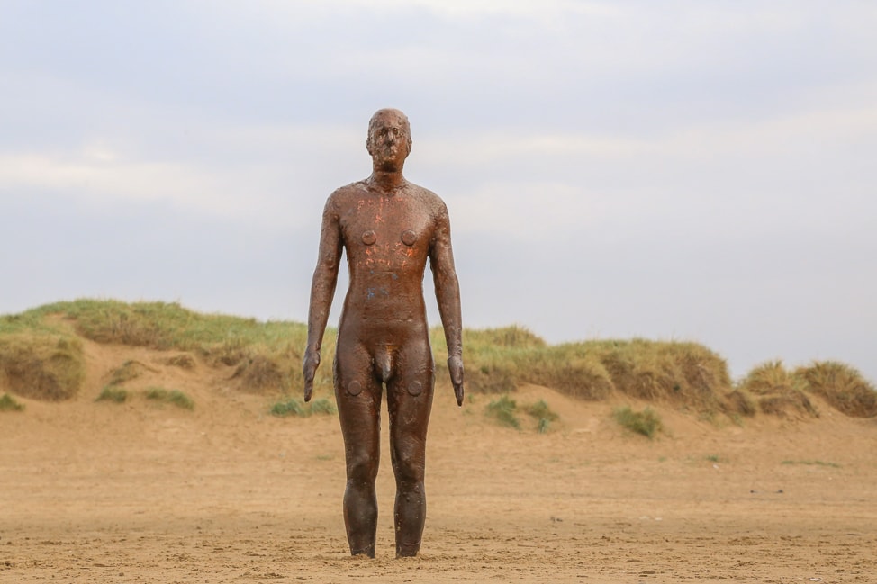 Antony Gormely’s “Another Place” at Crosby Beach is one of Liverpool’s most recognizable attractions. These spectacular sculptures consist of 100 cast-iron, life-size figures spread out over a mile and a half of shoreline, many of them wading out into the sea. Each of the iron men weighs 650 kilos and is made from casts of the artist's own body standing on the beach, all of them looking out to sea, staring at the horizon in silent expectation. Having previously been seen in Cuxhaven in Germany, Stavanger in Norway and De Panne in Belgium, 'Another Place' is now a permanent feature at Crosby. While the beach is easily reachable by train, it’s easiest—not to mention, quicker—to hop a taxi from central Liverpool.