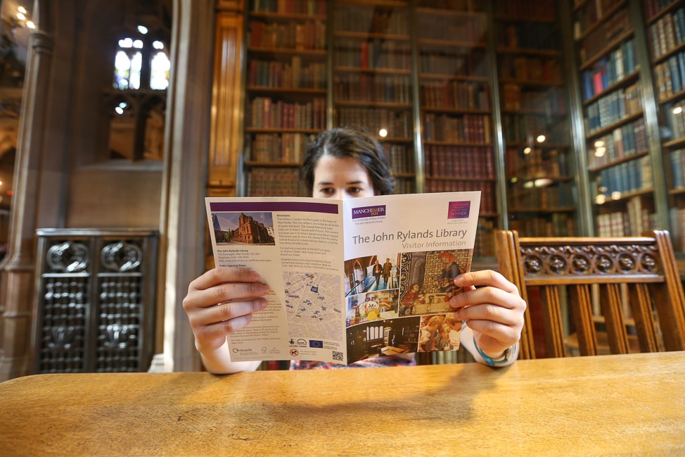 John Rylands Library in Manchester, England | Built in the 1890s, the John Rylands Library is widely regarded as one of the most beautiful libraries in the world; both the building and its collections are of outstanding international significance.