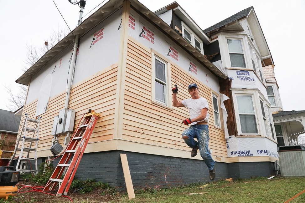 Replacing siding in a Queen Anne Victorian
