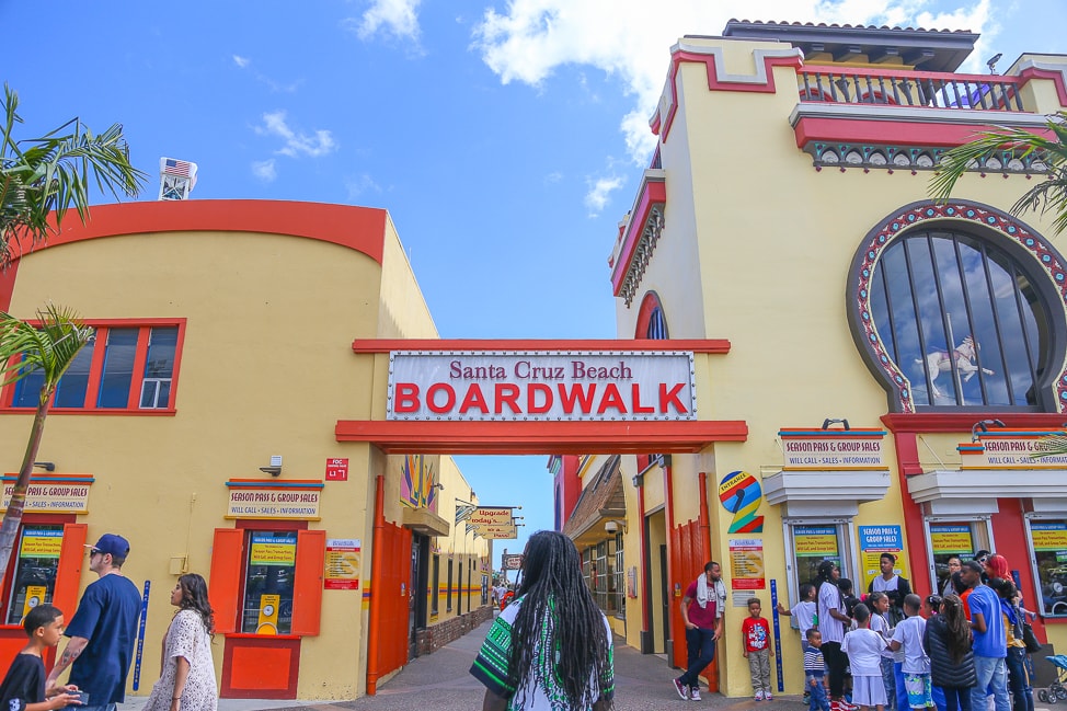 The Santa Cruz Beach Boardwalk