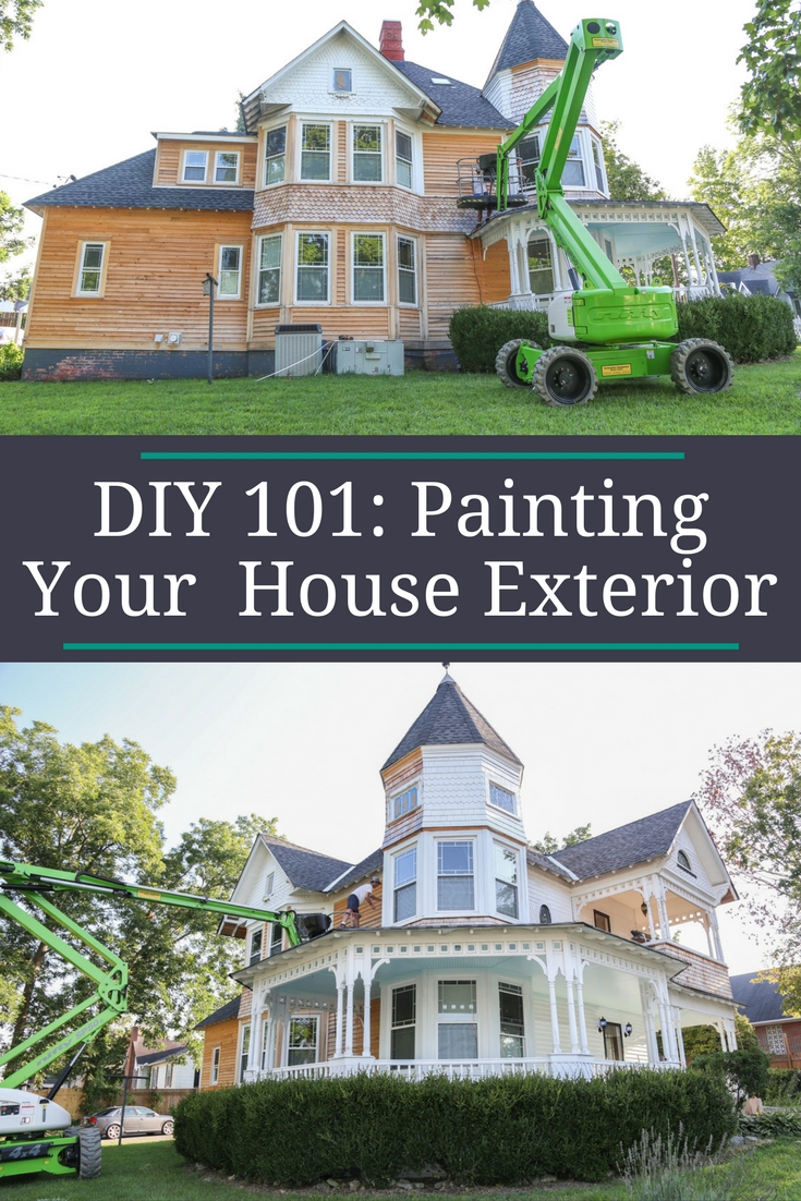 House Painting 101: How We Painted the Exterior of our 1800s Victorian Home