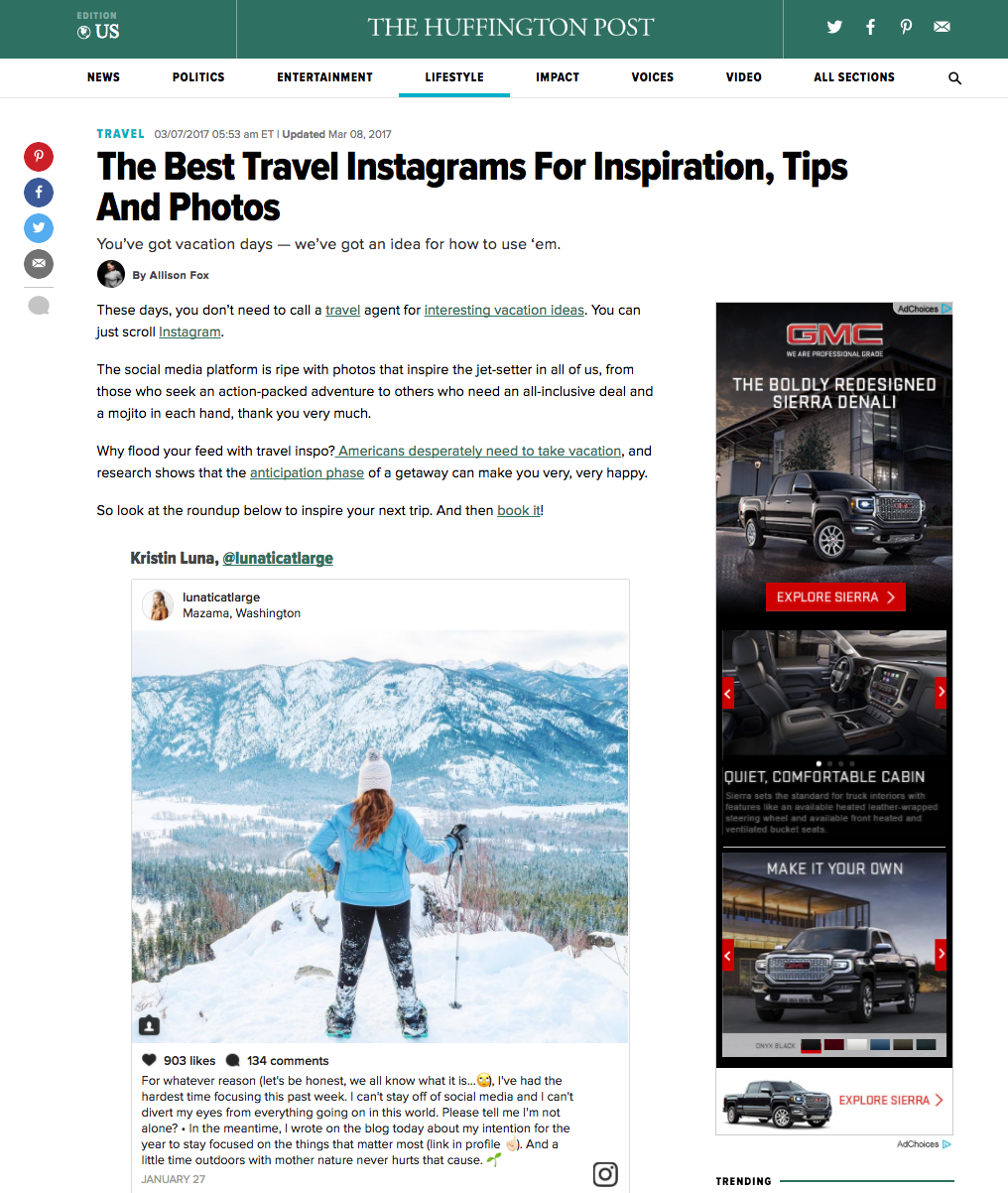 Huffington Post's best Instagram accounts