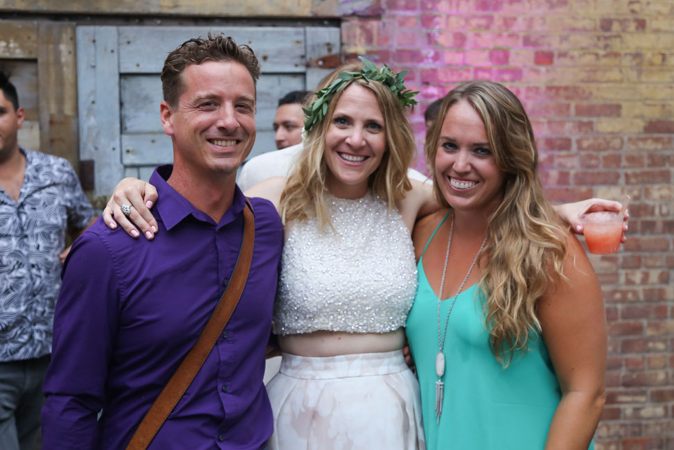 A Brooklyn wedding on a TV set