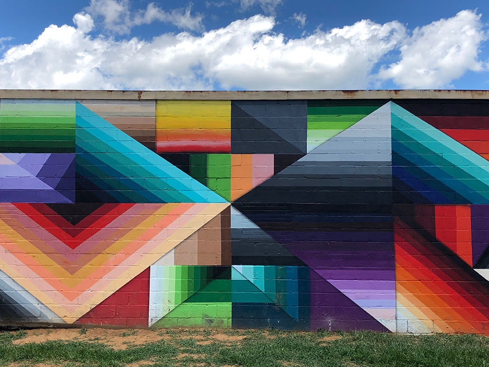 Chris Zidek + Nathan Brown mural in Nashville