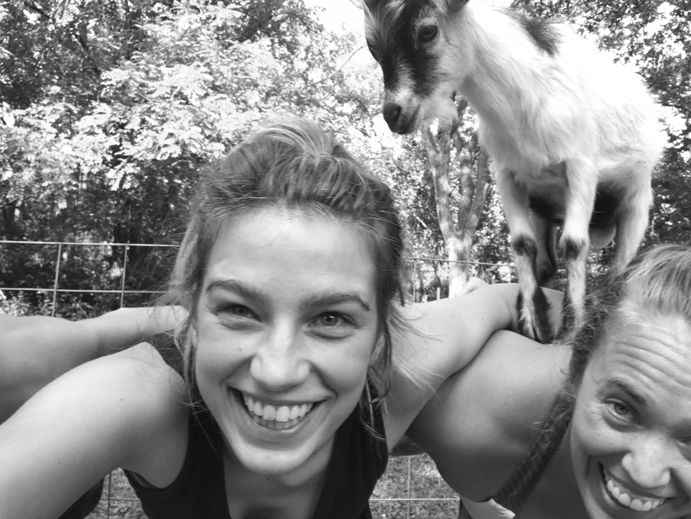 Goat Yoga in Nashville, Tennessee