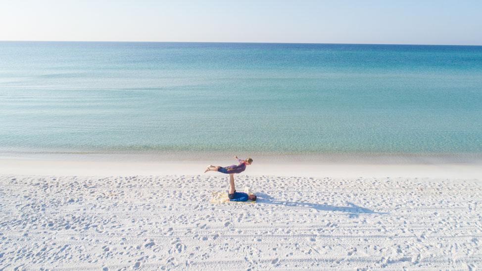 AcroYoga in Alys Beach