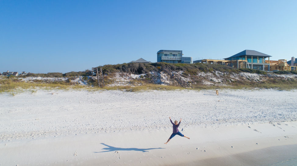 Drone Shot from South Walton