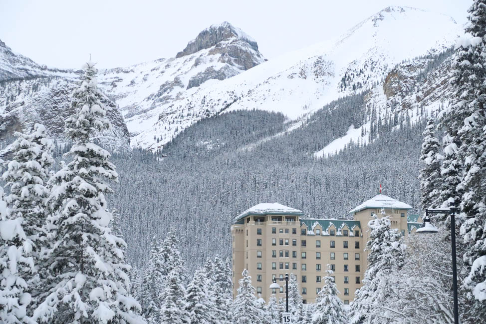 Fairmont Chateau Lake Louise: Travel to Jasper, Lake Louise and Banff in Winter