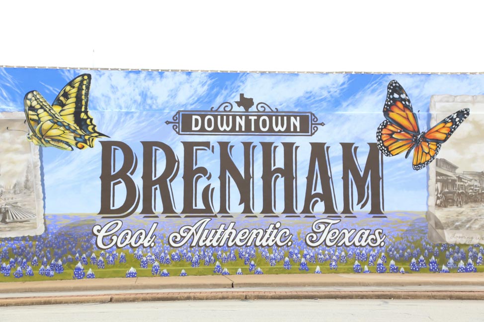 Murals in Brenham, Texas | Planning the Ultimate Texas Road Trip